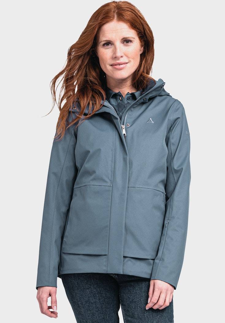 Schöffel Warme ZipIn! Jacke mit Smartphone-Tasche