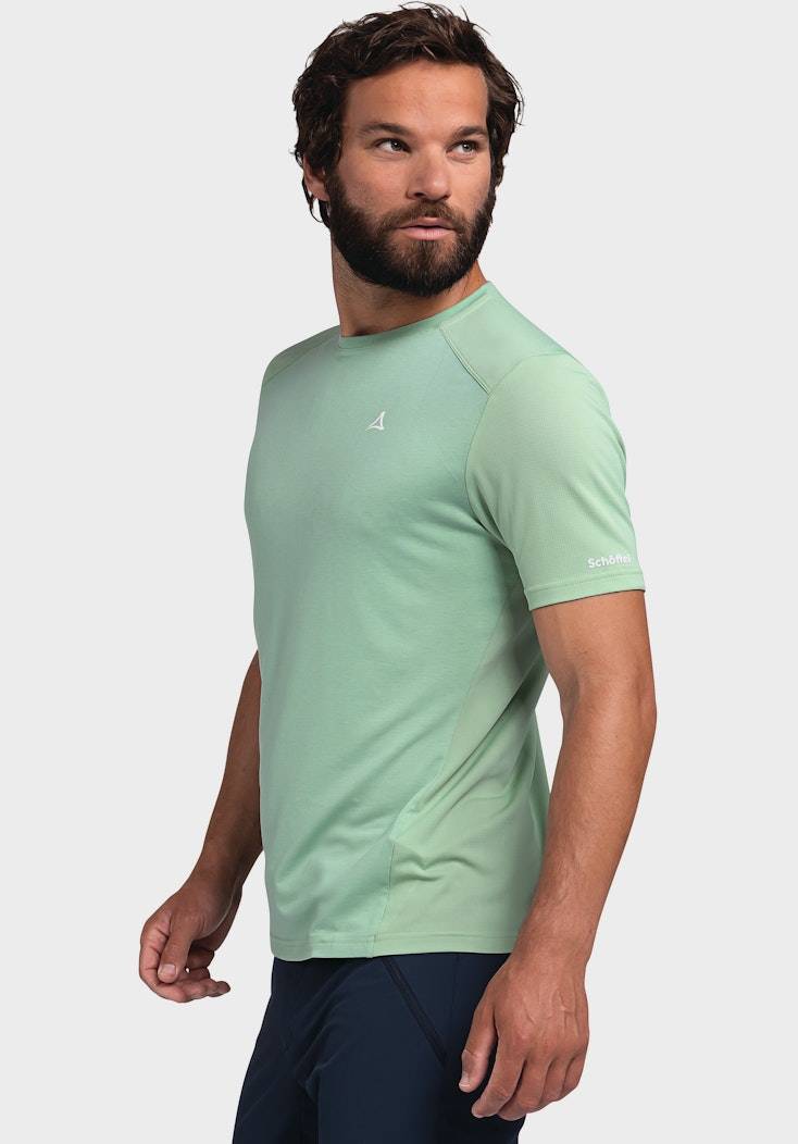 Schöffel Hybrid-T-Shirt mit atmungsaktivem Rücken Günstiger Verkauf