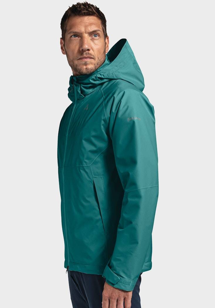 Schöffel Elastische Regenjacke mit Pack-Away Tasche Günstig kaufen