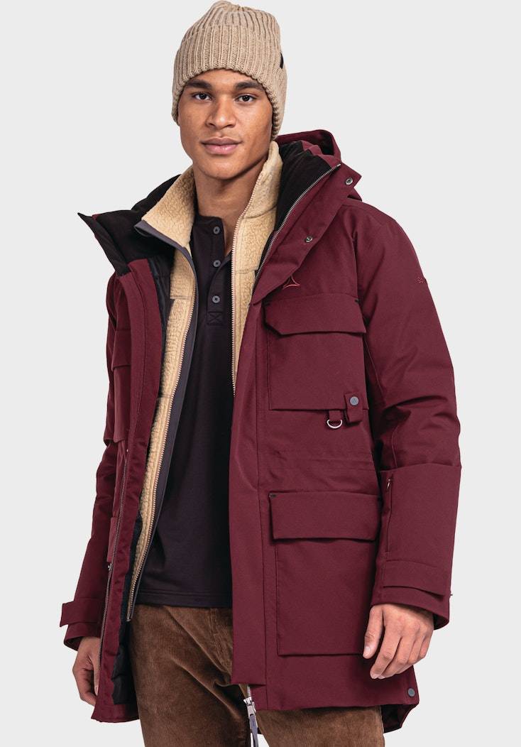 Schöffel Wasserdichter & moderner Daunen Parka Begrenztes Angebot