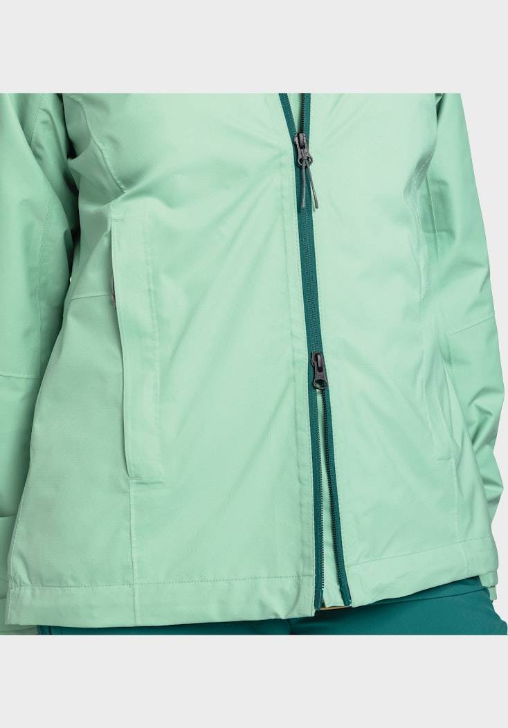 Schöffel Elastische Regenjacke mit Pack-Away Tasche Vatertagsangebot