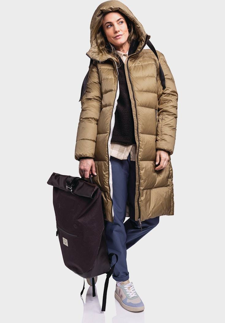 Schöffel Stylischer & super leichter Daunen Mantel Top Angebot
