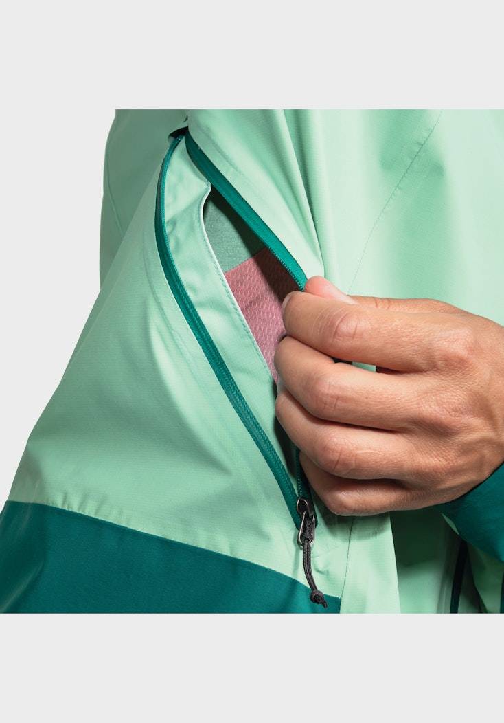 Schöffel Regenjacke mit optimaler Bike Ventilation Sonderangebot der Fabrik