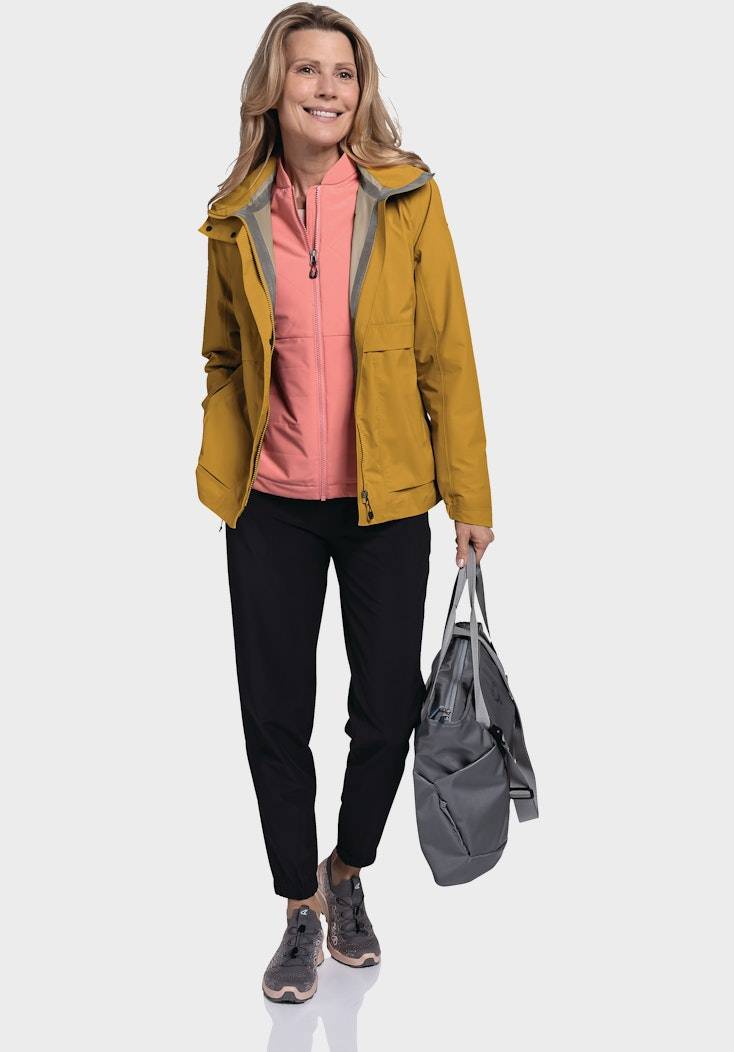Schöffel Wasserdichte stylische Alltagsjacke Fabrikladen