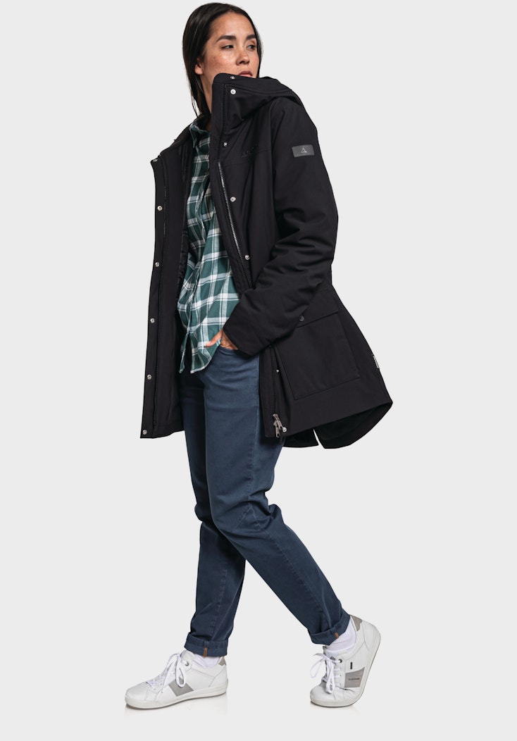 Schöffel Urbaner Winterparka für kalte nasse Tage Black Friday Preise