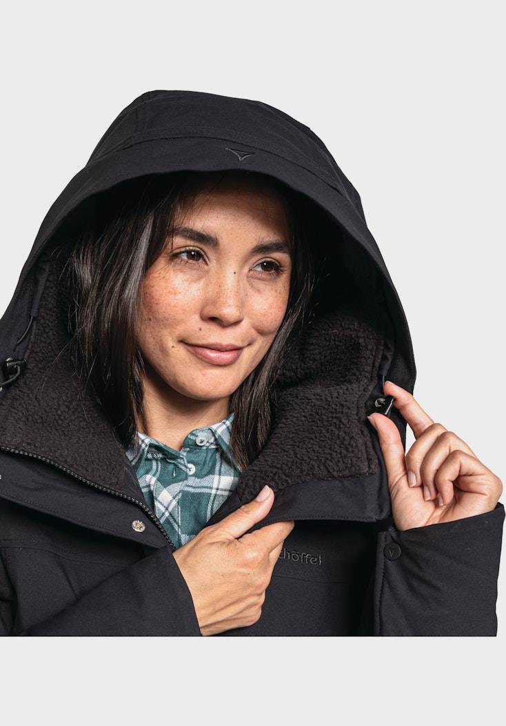 Schöffel Urbaner Winterparka für kalte nasse Tage Black Friday Preise