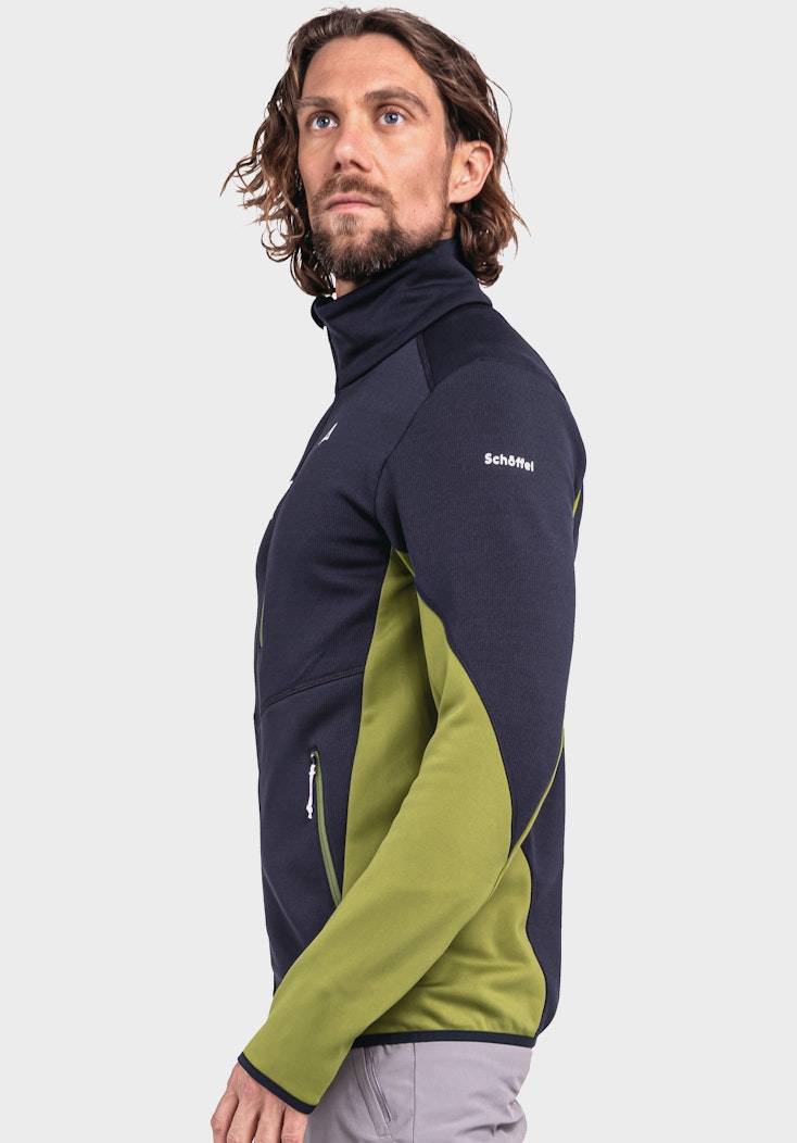 Schöffel Sportive Fleece-Jacke aus Materialmix Online