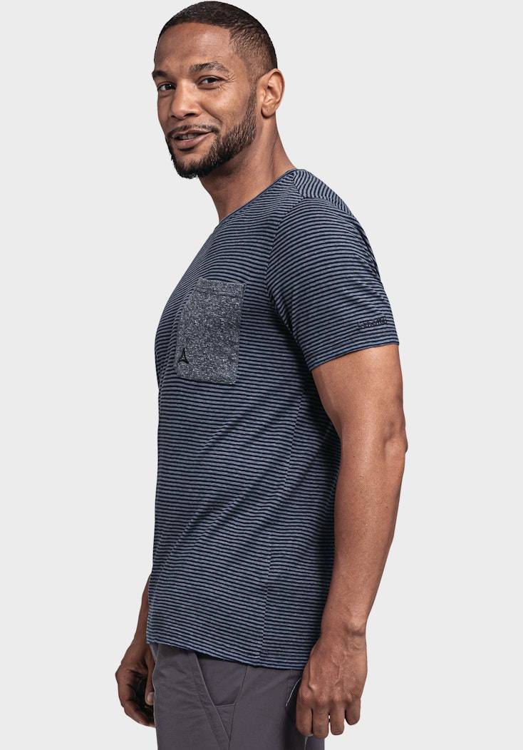Schöffel Stylisches Shirt aus Hanf-Materialmix Schlussverkauf
