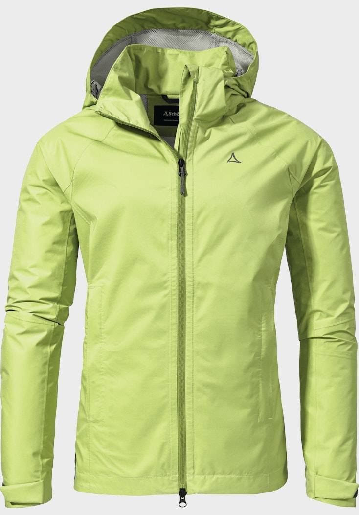 Schöffel Elastische Regenjacke mit Pack-Away Tasche Großer Ausverkauf