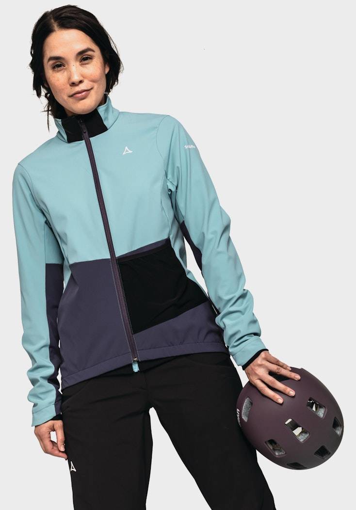 Schöffel Bike Softshell Jacke mit Materialmix Osterangebot