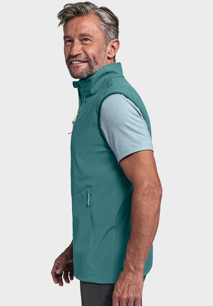 Schöffel Softshell Weste im puristischen Design Online Outlet