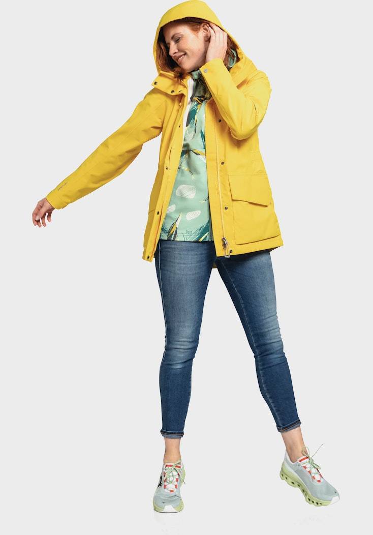 Schöffel Wasserdichte Jacke im Casual Look Letzter Tag