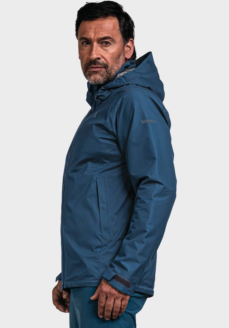 Schöffel Elastische Regenjacke mit Pack-Away Tasche 50% Rabatt für begrenzte Zeit