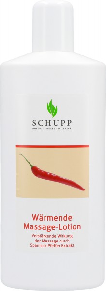 Schupp Wärmende Massage-Lotion Kauf eins, bekomm eins gratis