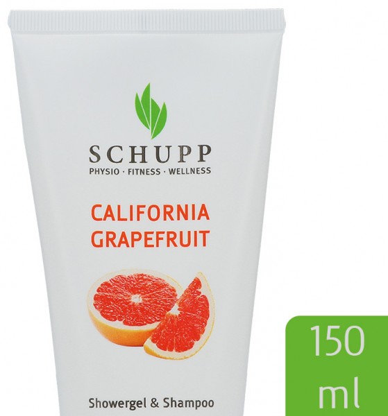 Schupp 2-in-1 Showergel & Shampoo California Grapefruit Begrenzt auf 3 Tage