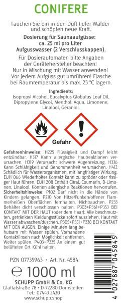 Schupp Sauna- und Dampfbadessenz Conifere Speichern exportieren