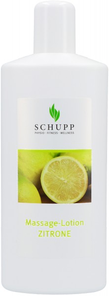 Schupp Massage-Lotion Zitrone Hotsell