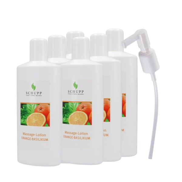 Schupp Massage-Lotion Orange-Basilikum Tiefpreis