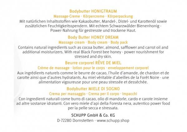 Schupp Bodybutter Honigtraum Begrenzt auf 3 Tage
