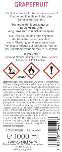 Schupp Sauna- und Dampfbadessenz Grapefruit Hotsell
