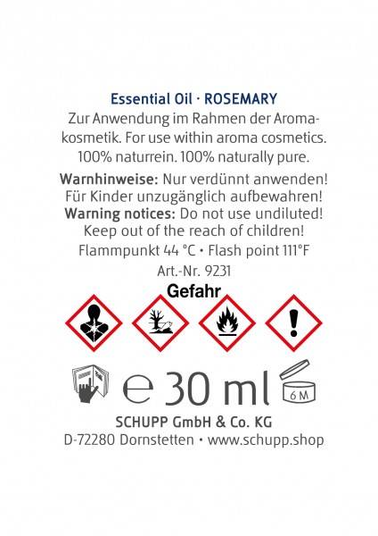 Schupp Ätherisches Öl Rosmarin Im Verkauf