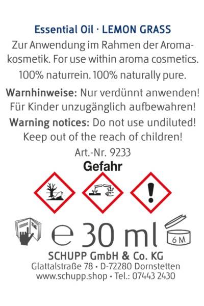 Schupp Ätherisches Öl Lemongras Limitierter Zeitrabatt
