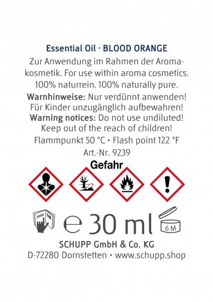 Schupp Ätherisches Öl Blutorange Versandkostenfrei