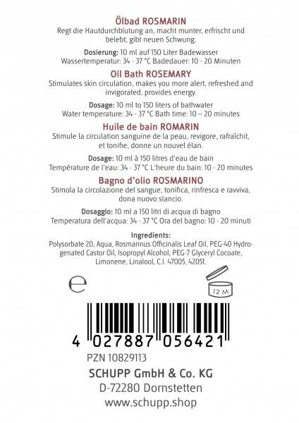 Schupp Ölbad Rosmarin Flash Sale