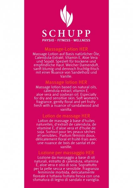 Schupp Massage-Lotion 4 Her Exklusivangebot
