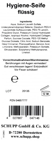 Schupp Schupp Hygiene-Seife Exklusive Angebote