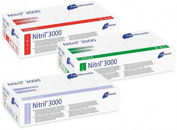 Schupp Einweg-Handschuhe Nitril® 3000 (MD) Neuheiten