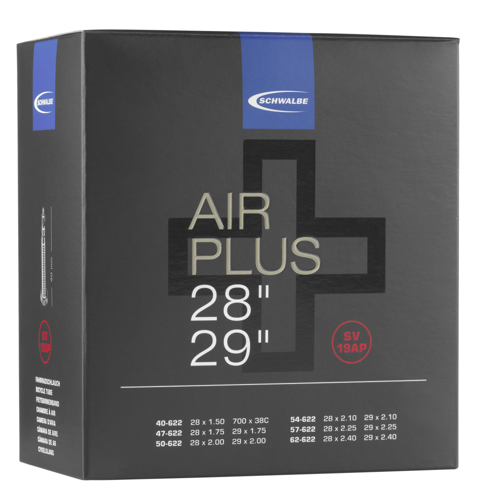 Schwalbe SCHWALBE AIR PLUS SCHLAUCH 19AP (29") Neuheiten
