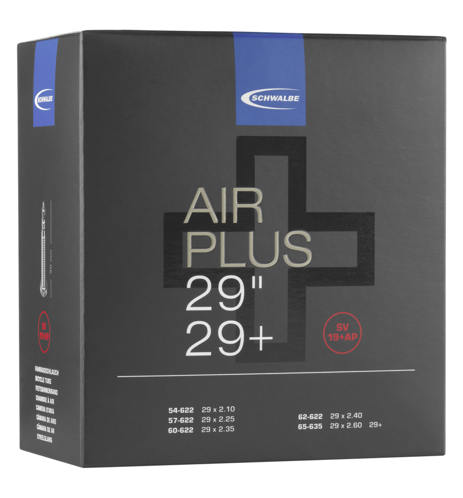Schwalbe SCHWALBE AIR PLUS SCHLAUCH NR. 19+AP (29+") Kauf eins, bekomm eins gratis