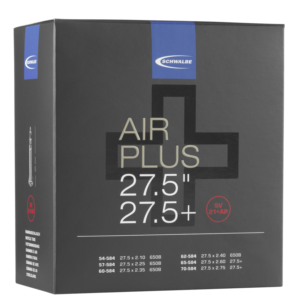 Schwalbe SCHWALBE AIR PLUS SCHLAUCH NR. 21+AP (27.5+") Tägliche Deals