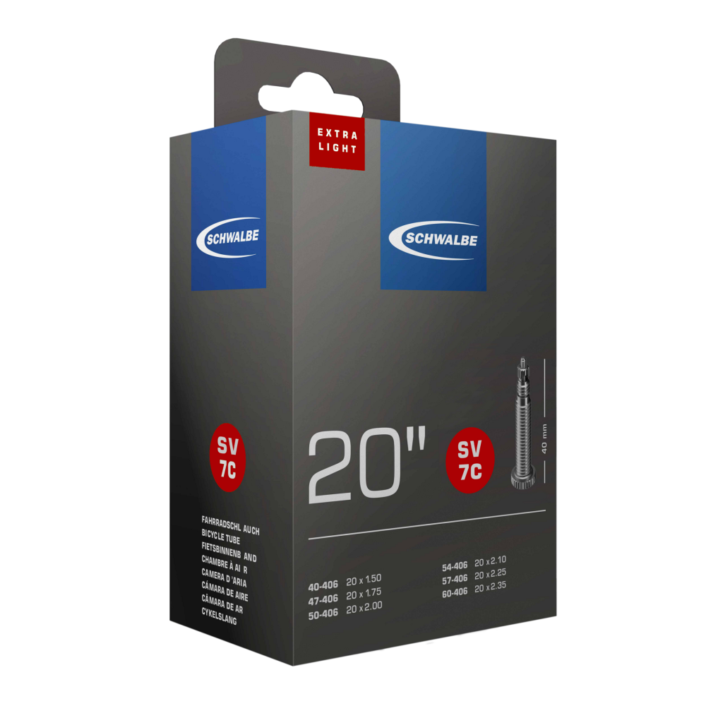 Schwalbe SCHWALBE SCHLAUCH NR. 7C EXTRA LIGHT (20") Black Friday