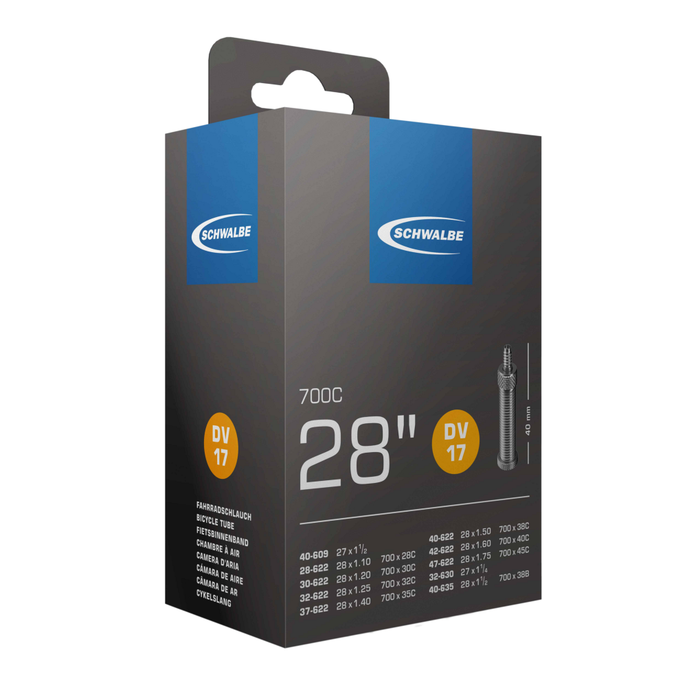 Schwalbe SCHWALBE SCHLAUCH NR. 17 (28"/700C) Kauf eins, bekomm eins gratis