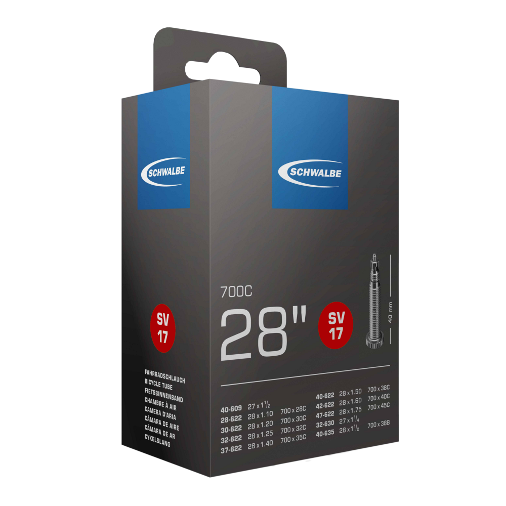 Schwalbe SCHWALBE SCHLAUCH NR. 17 (28"/700C) Kauf eins, bekomm eins gratis