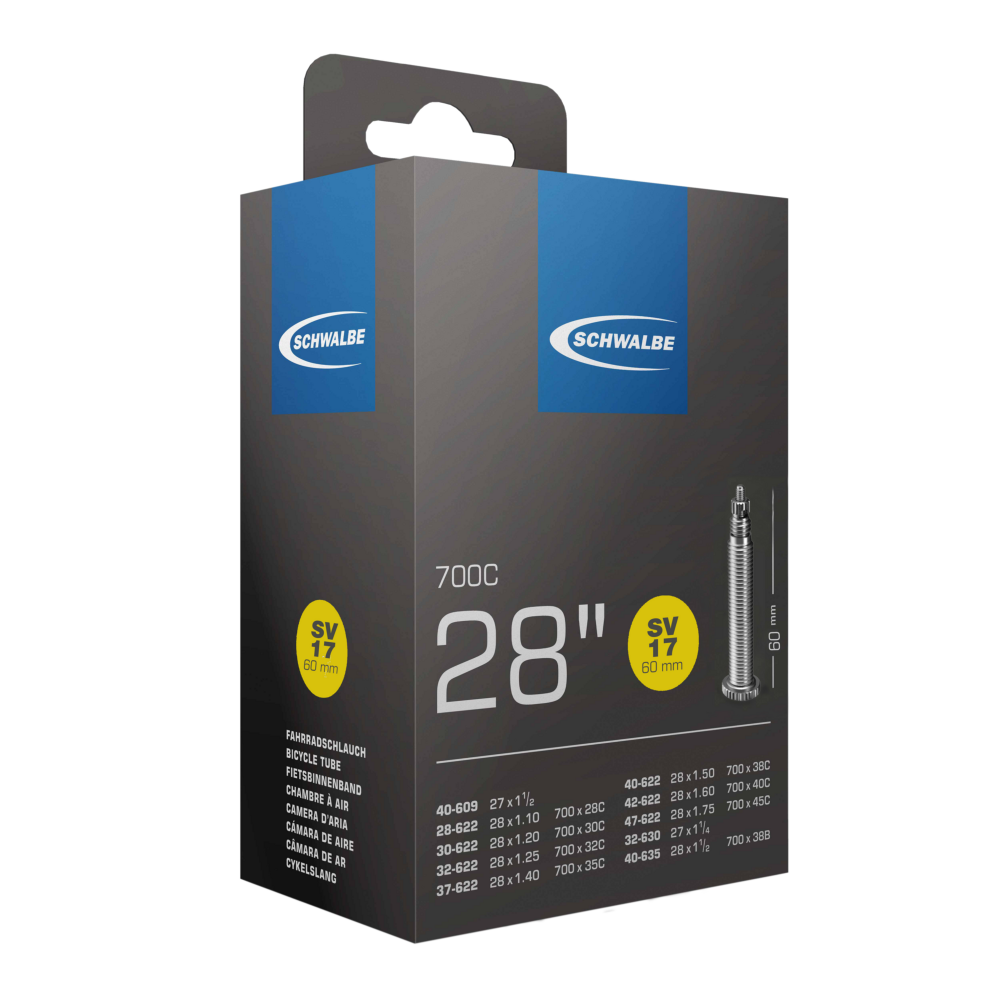 Schwalbe SCHWALBE SCHLAUCH NR. 17 (28"/700C) Kauf eins, bekomm eins gratis