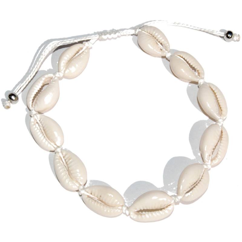 Seestern Sportswear Seestern Fußkette Modeschmuck aus Kauri Muscheln Surfer Shell Anklet /2002.wt