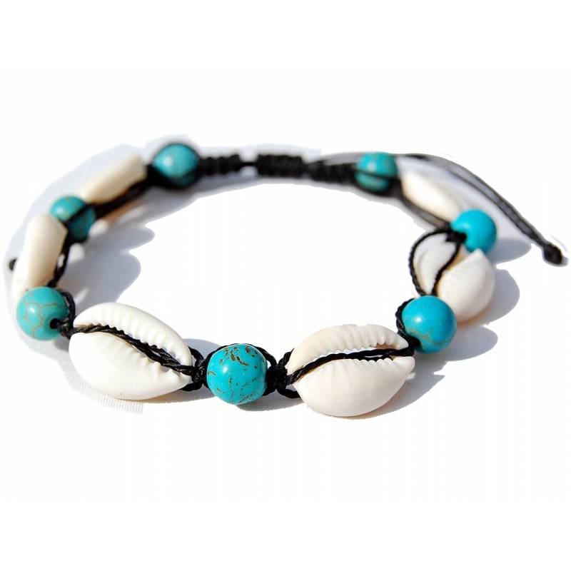 Seestern Sportswear Seestern Fußkette Modeschmuck aus Kauri Muscheln Surfer Shell Anklet /2007.tq Limitierter Zeitrabatt