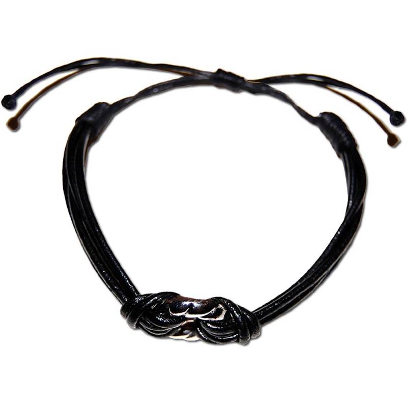 Seestern Sportswear Seestern Armband / Armbänder Echtleder Band mit metallischem Ring Leder Modeschmuck /1004 Online Shopping