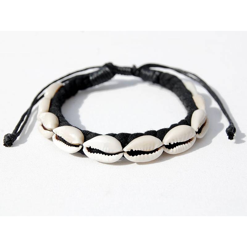 Seestern Sportswear SEESTERN Kauri Muschel Armband / Armbänder Surfer Shell Bracelet /2001 Zeitlich begrenztes Angebot