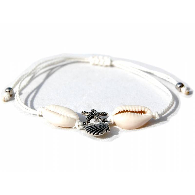 Seestern Sportswear SEESTERN Kauri Muschel Armband / Armbänder Surfer Shell Bracelet /2011 Sonderangebote