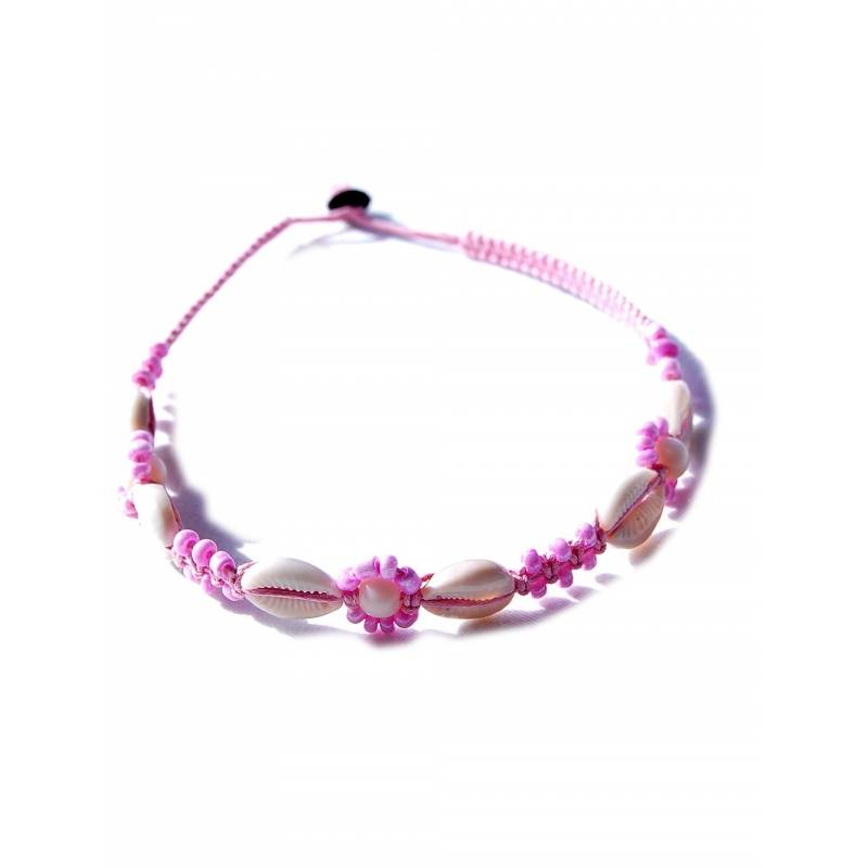 Seestern Sportswear Seestern Halskette Modeschmuck aus Kauri Muscheln & geflochtenem Halsband/116 Bis zu 55% Rabatt