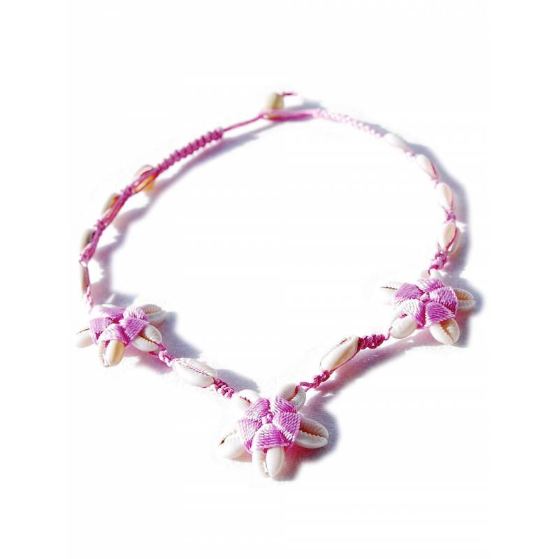 Seestern Sportswear Seestern Halskette Modeschmuck aus Kauri Muscheln & geflochtenem Halsband/120 Discount Store für neue Produkte