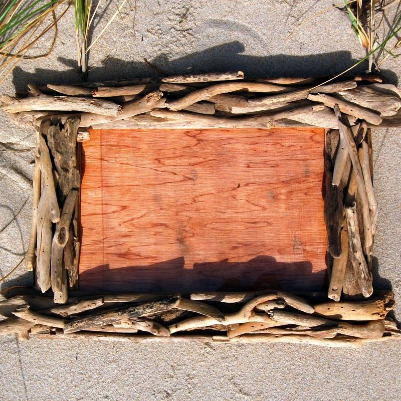 Seestern Sportswear SEESTERN Treibholz Bilderrahmen für 20x30 cm Fotos Wanddeko Driftwood Holzdeko /1438 Fabrikpreis