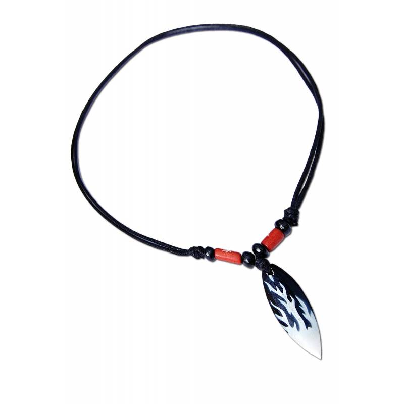 Seestern Sportswear Seestern Halskette Modeschmuck mit Surfboard Holz Anhänger 4 cm variables Halsband /1584 Günstig kaufen