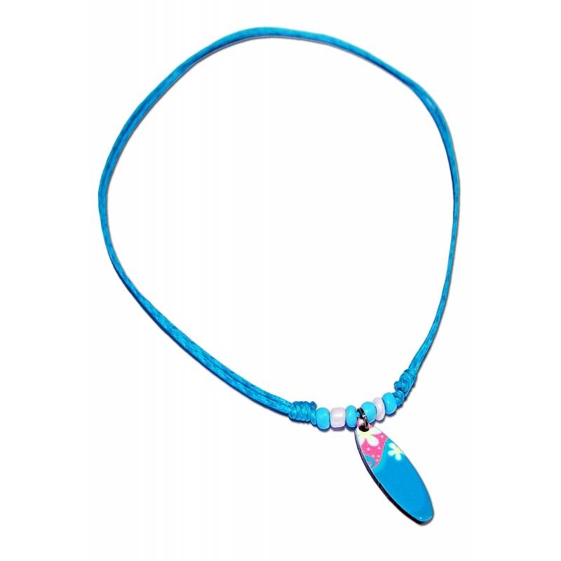 Seestern Sportswear Seestern Halskette Modeschmuck mit Surfboard Nylon Anhänger 2,5 cm variables Halsband /1585 Online Shopping