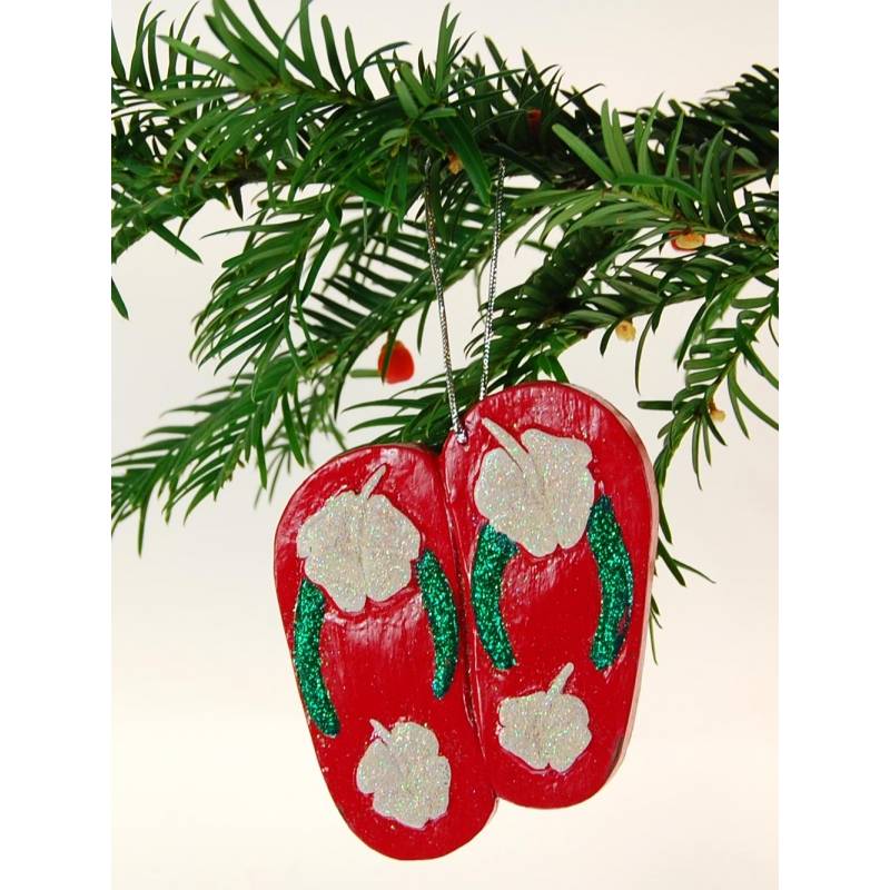 Seestern Sportswear Sandalen Weihnachtsbaum Christbaum Schmuck Weihnachtsdeko Surfing Xmas/1415-16 Bestseller
