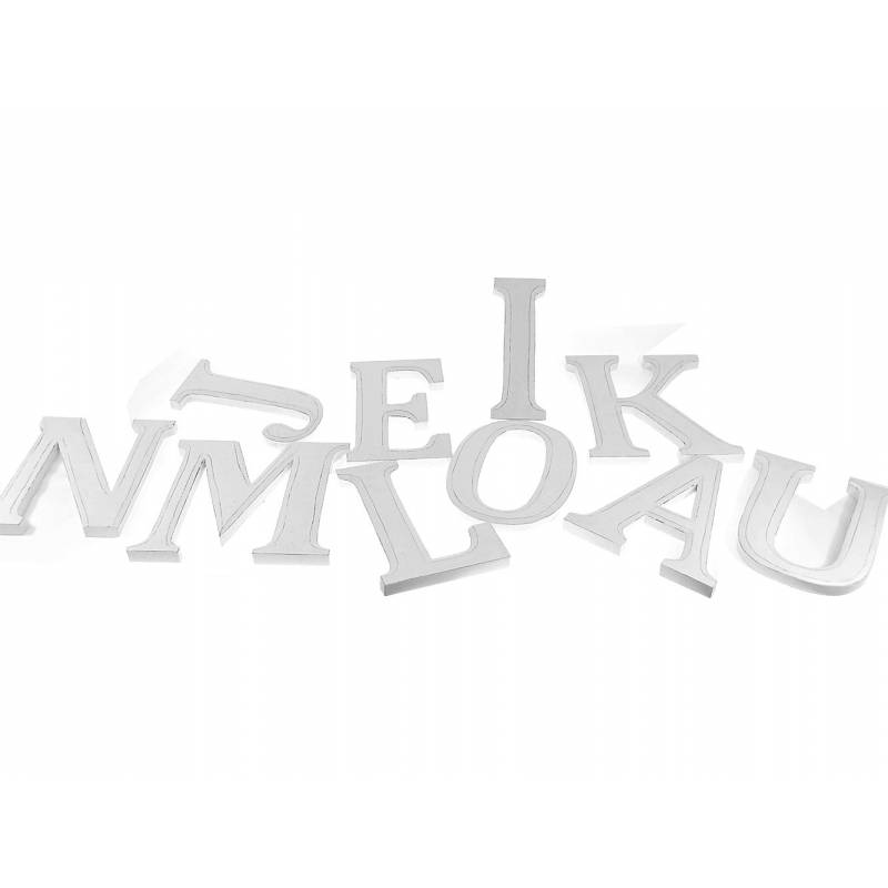 Seestern Sportswear Dekoration Holz Wand Deko Buchstaben Namen ABC 20 cm hoch /1993 Nur für heute